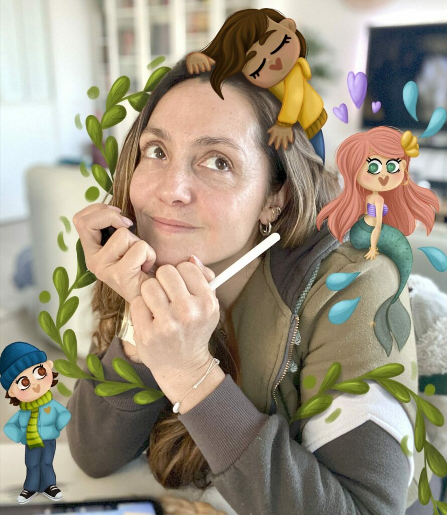 Portrait Melle Nani illustratrice